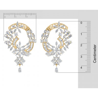 Ariel Elegant Diamond Earrings